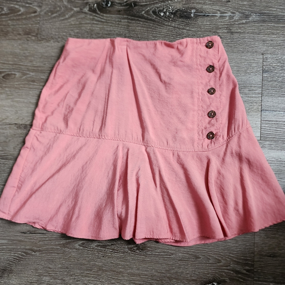 Zara Coral Skirtshort Size XS